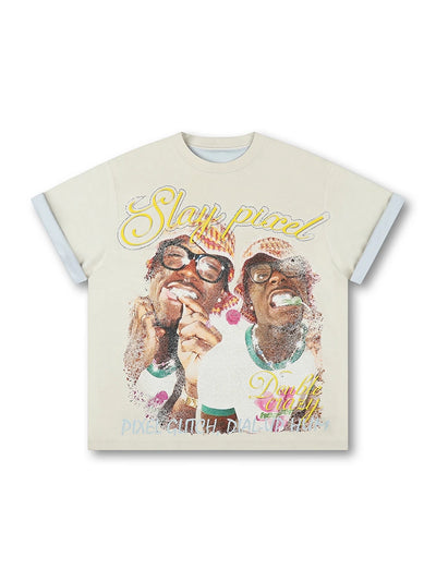 T-shirt Pixel Glam-256