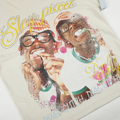 T-shirt Pixel Glam-256
