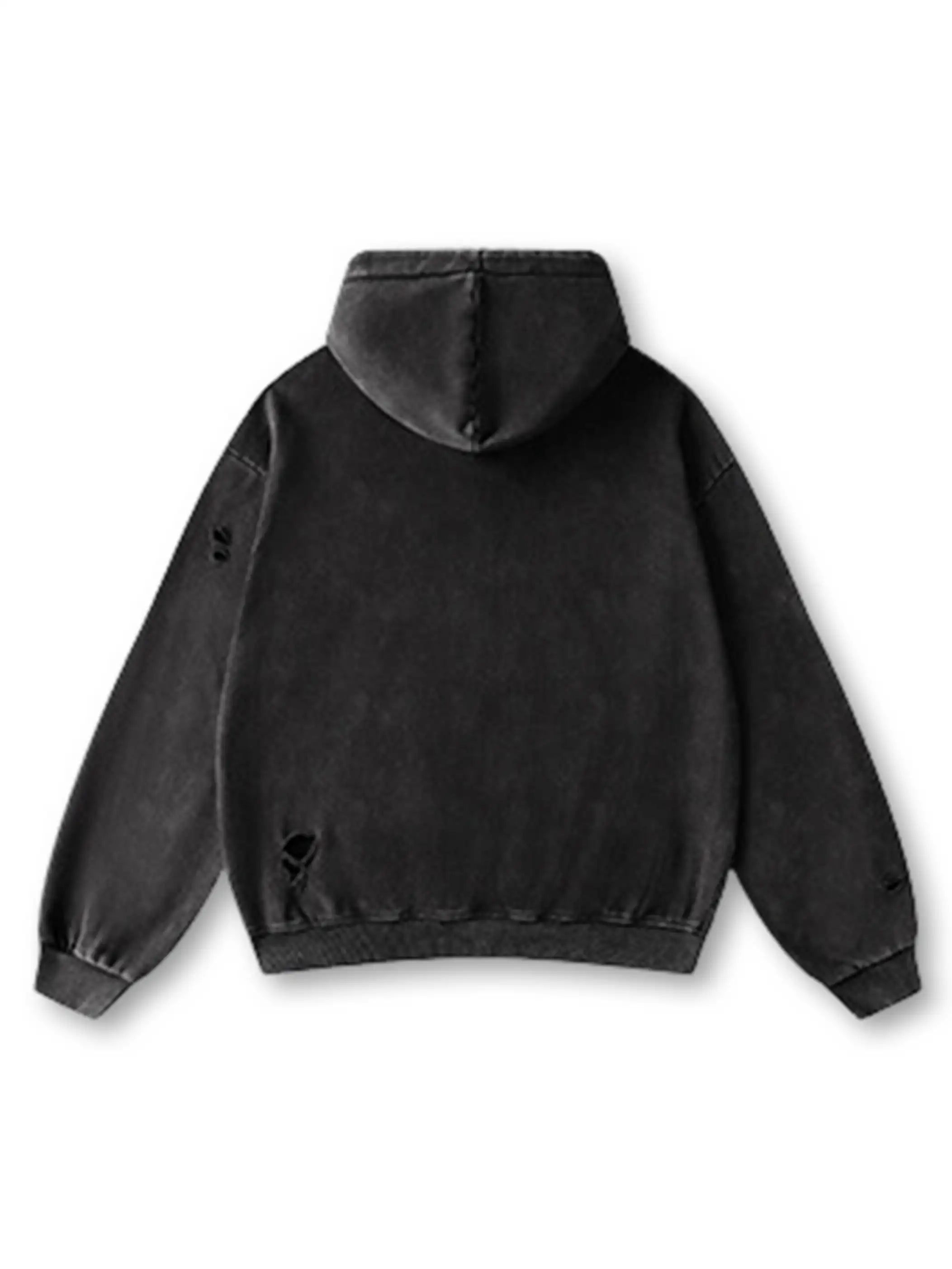 Alien Victory Distressed Hoodie-315