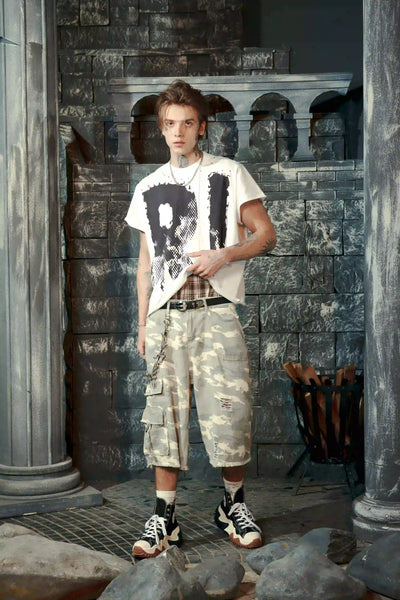 Summer Graphic Unisex Streetwear Oversized T-shirt-201