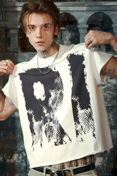 Summer Graphic Unisex Streetwear Oversized T-shirt-201