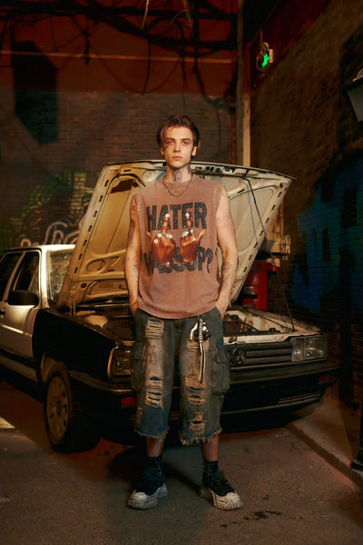 Rhinestone Rebel Finger Vest-205