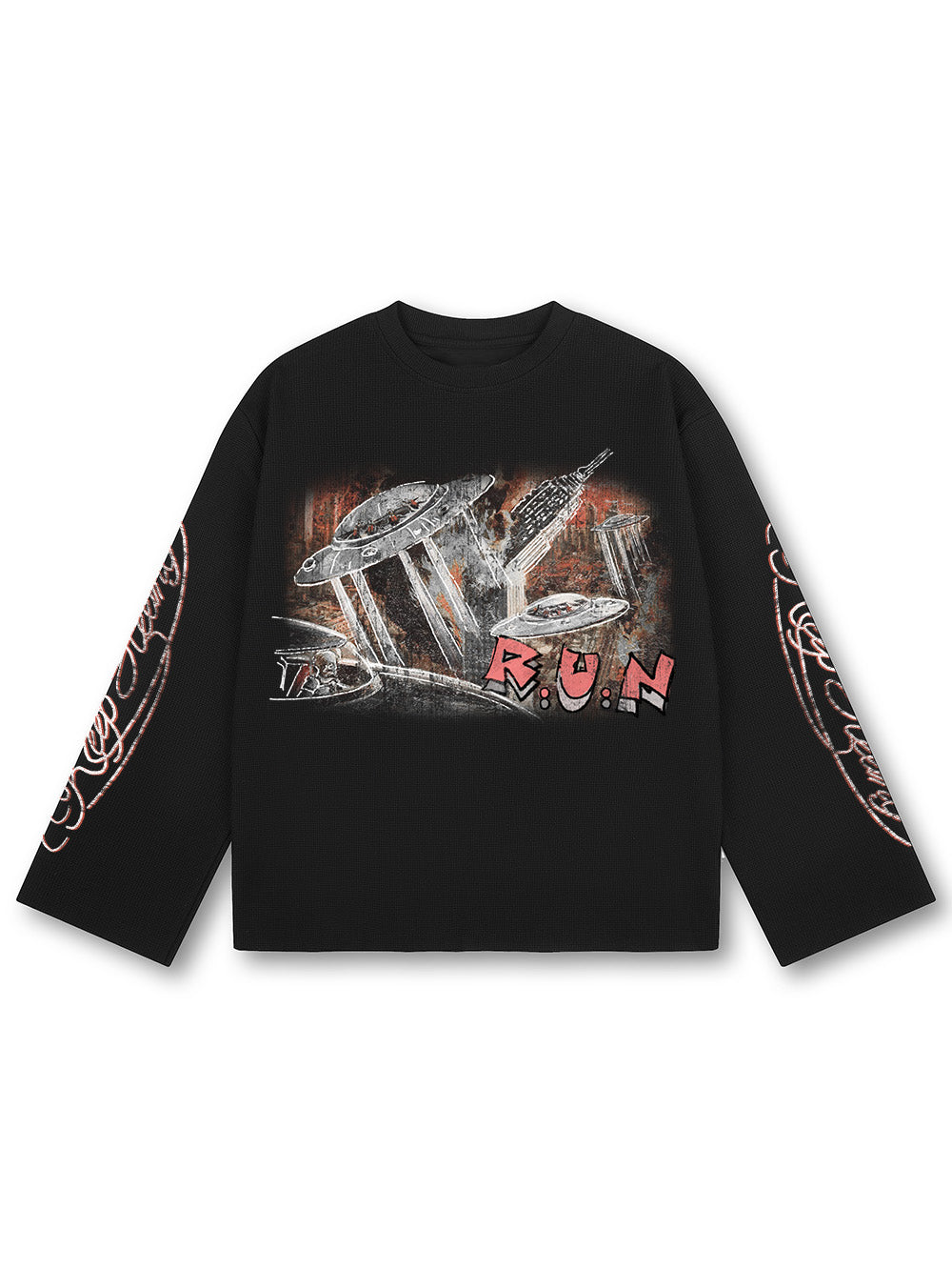 Bling Sci-Fi Distressed L/S-705