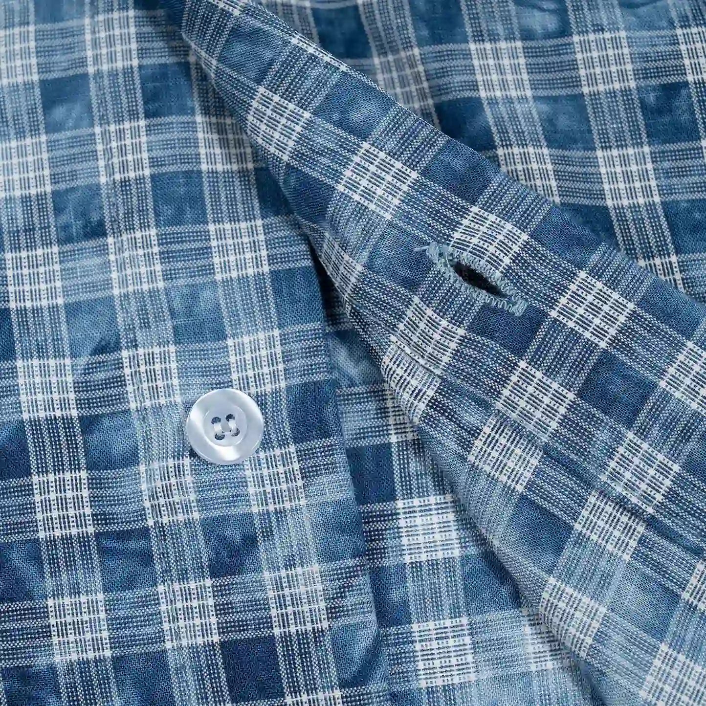 Layered T-Rex Plaid Shirt-707