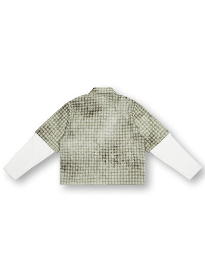 Layered Flame Dino Shirt-711