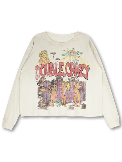 90s Bikini Comic Boxy L/S-715