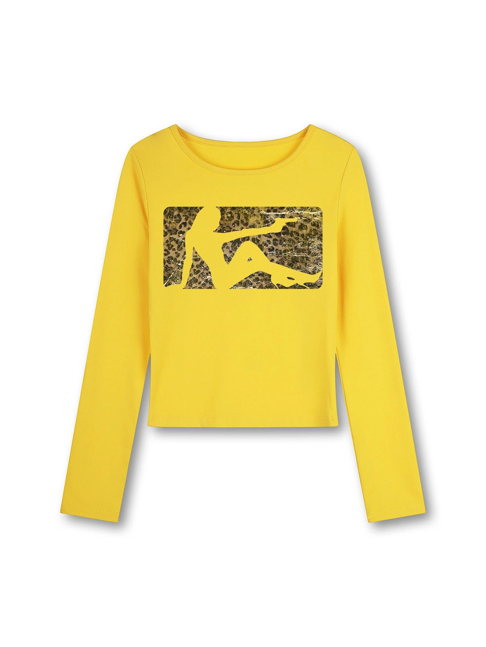 Leopard Silhouette Second-Skin-XS/L-716