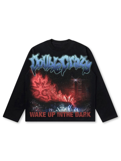 Camiseta de manga larga Concert Faded Boxy-721