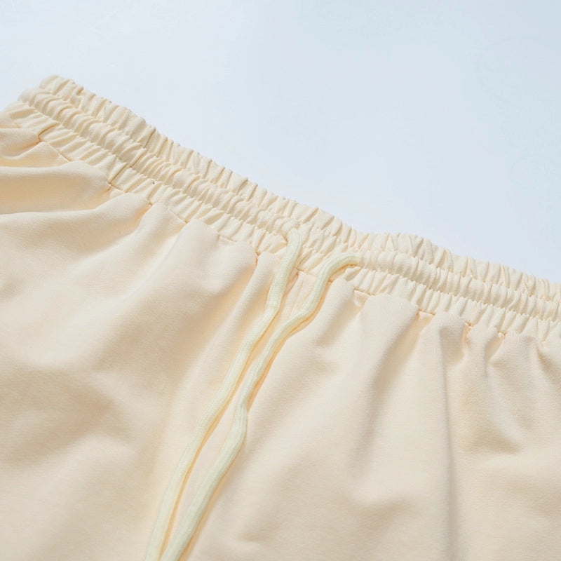 Heavy Alien Flame Sweat Shorts-735