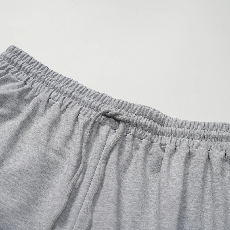 Heavy Alien Flame Sweat Shorts-735