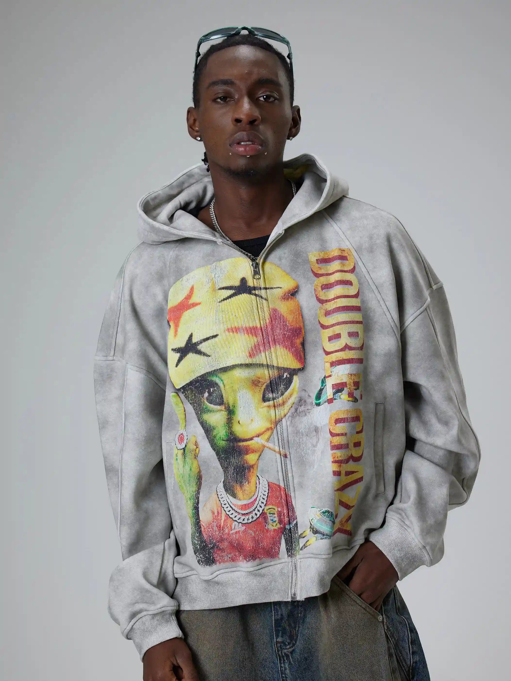 Space Rebel Alien Hoodie-340