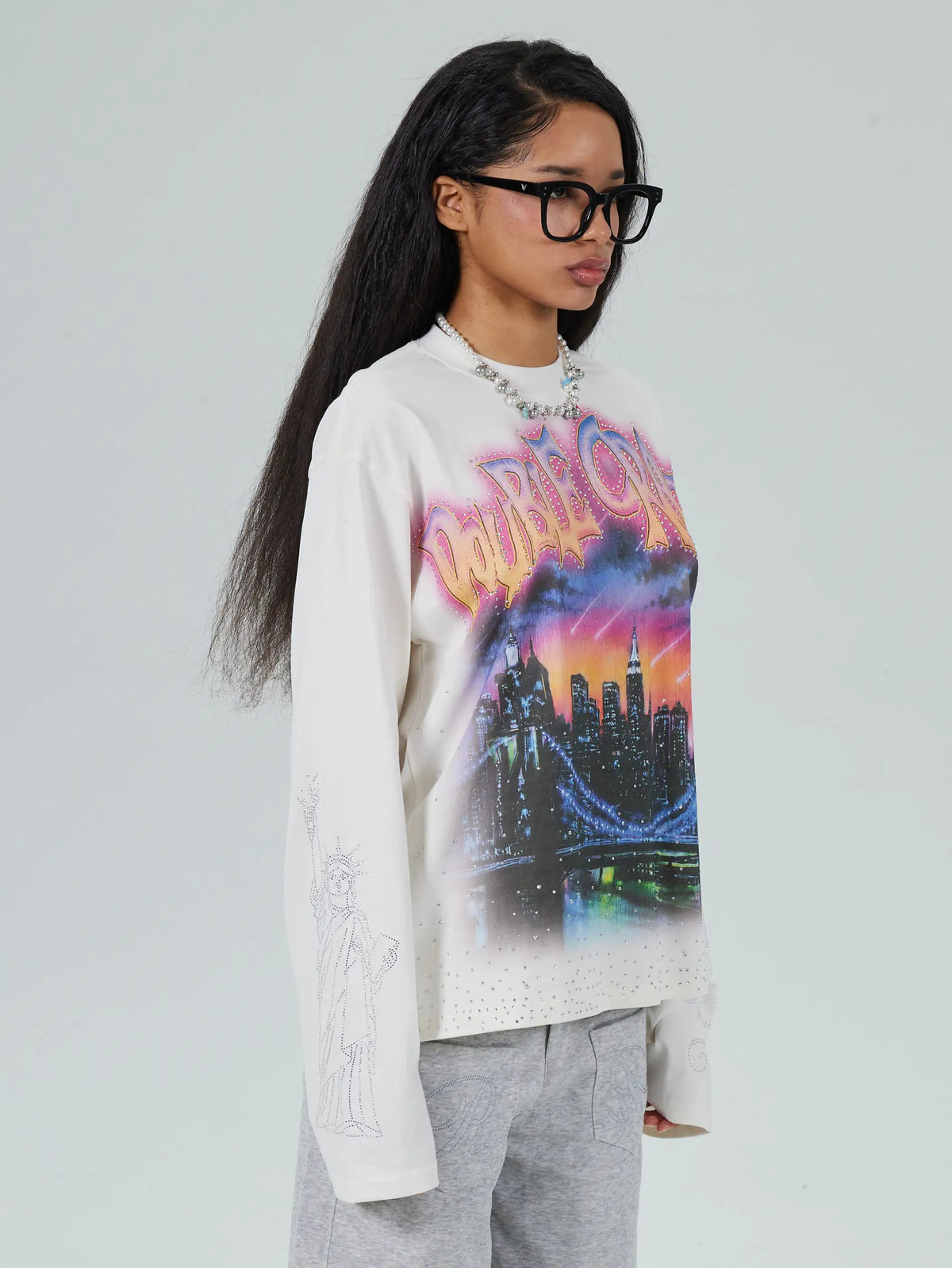 Bling Neon City Heavy L/S-690