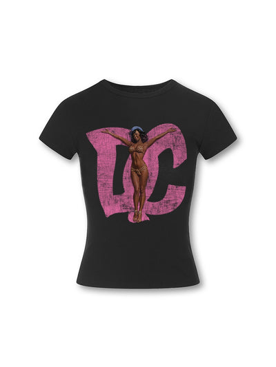 Vintage Video Vixen Baby Tee-750