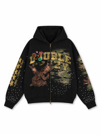 Sudadera con capucha Royal Angel Zip-415