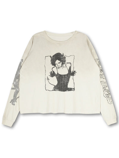 Vintage Rhinestone Vixen L/S-775