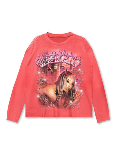 Glow Puff Flame Long Sleeve-783