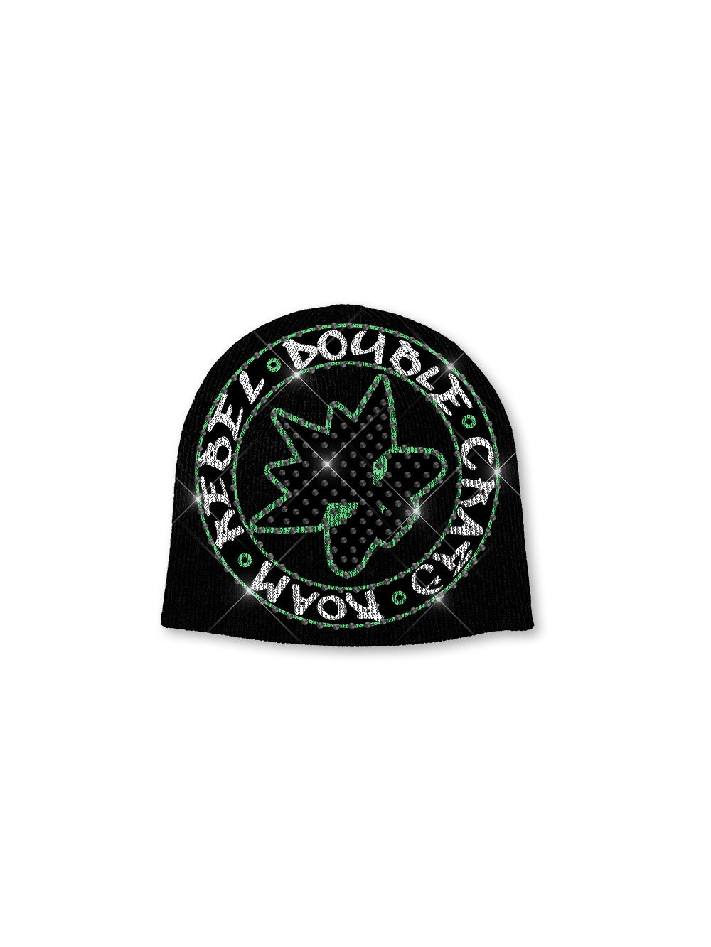 Y2K Rebel Star Beanie-789