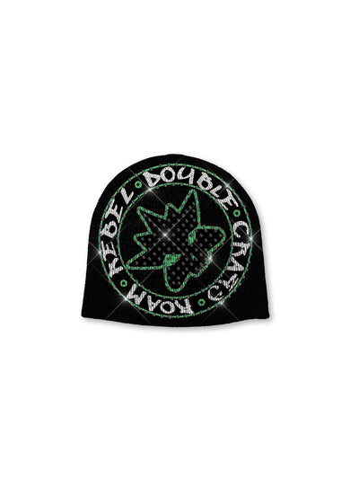Y2K Rebel Star Beanie-789