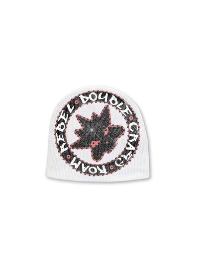 Y2K Rebel Star Beanie-789