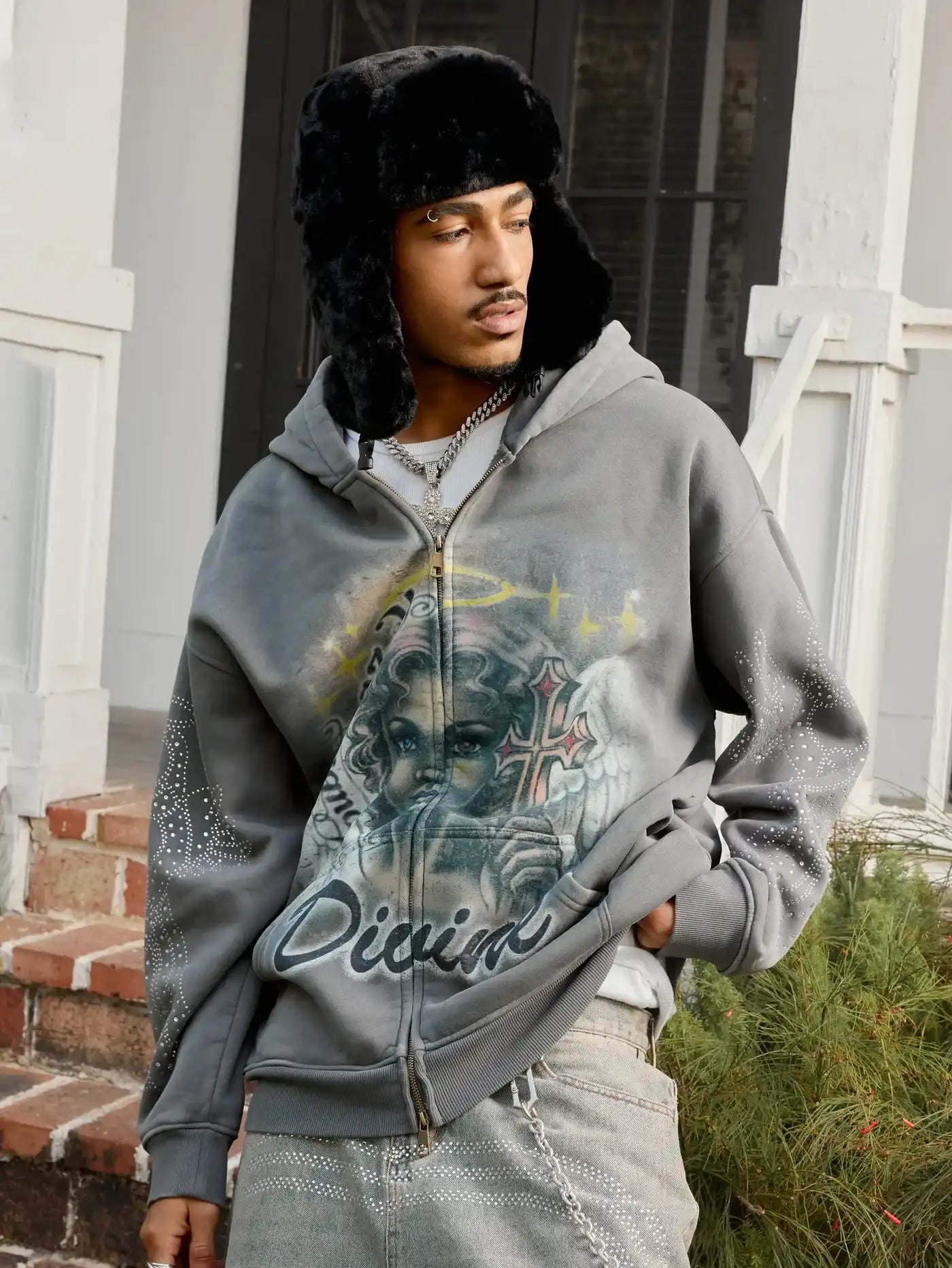 Angelic Glow Hoodie-338