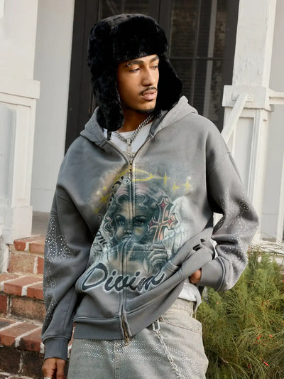 Angelic Glow Hoodie-338