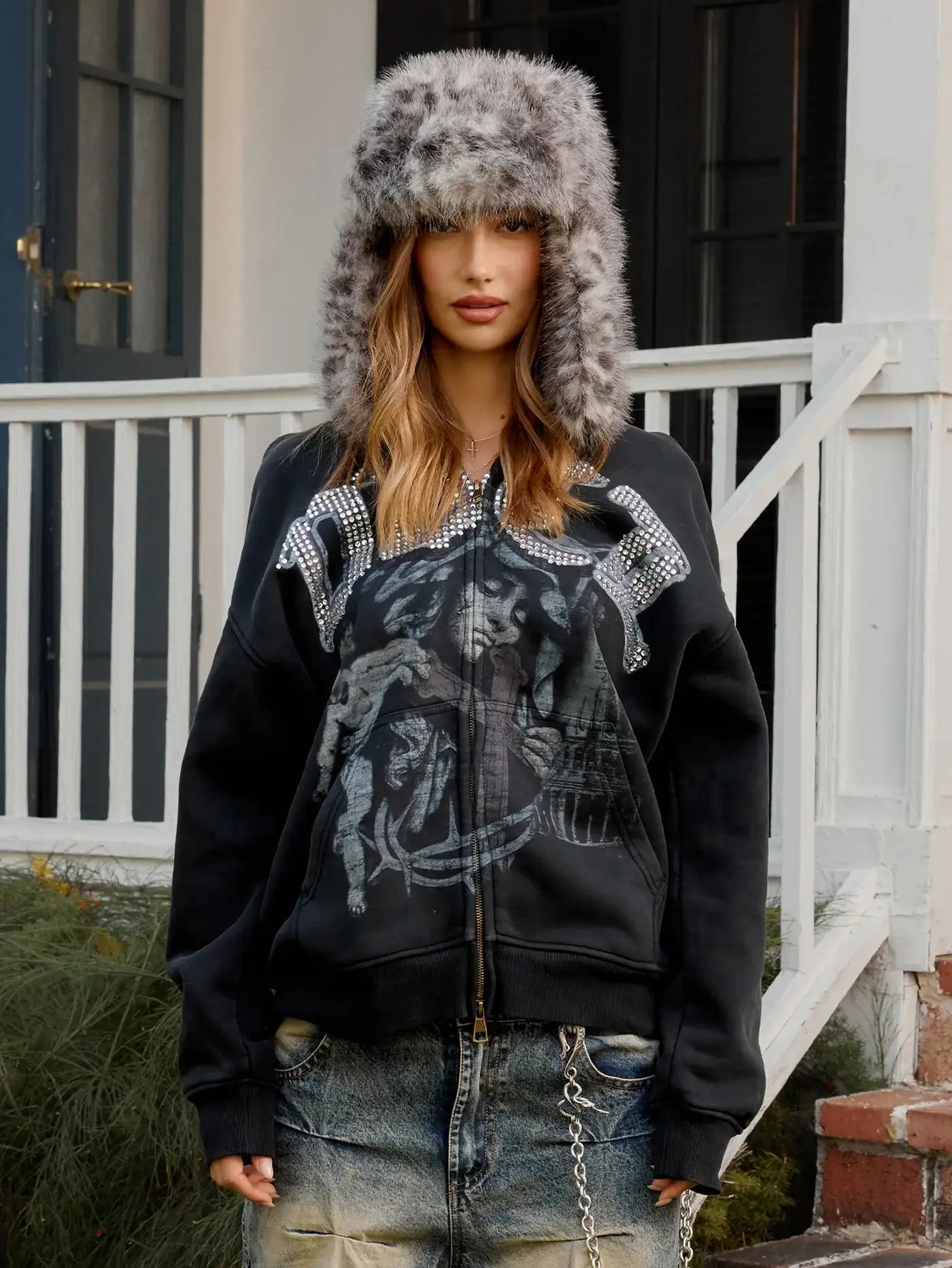 Sudadera con capucha Ángel Eterno-391