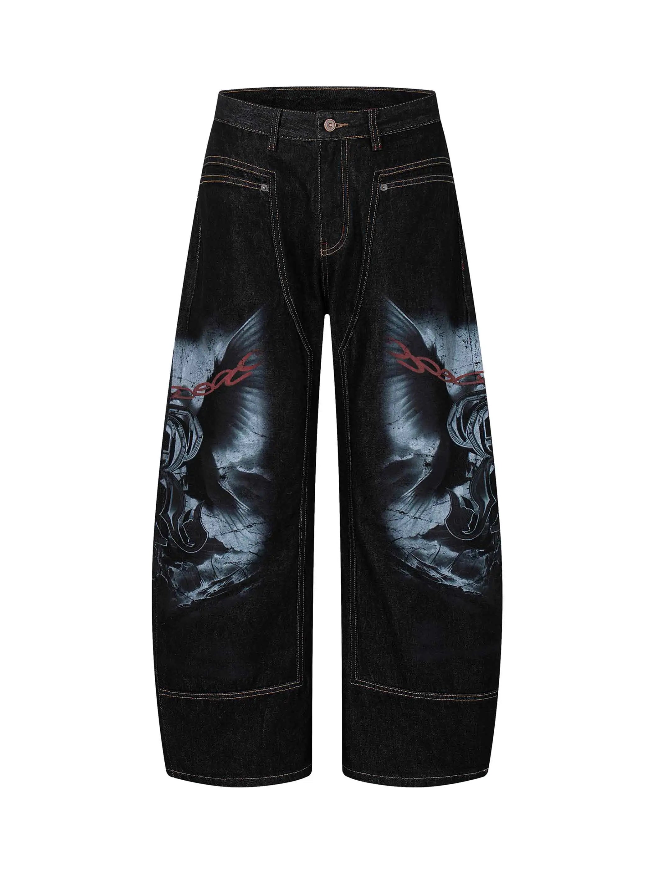 Shadow Skull Street Jeans-S1188