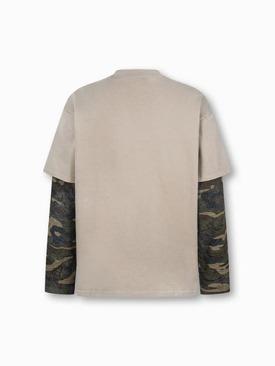 Unisex Rock 'n' Roll Layered Long Sleeve-S1081