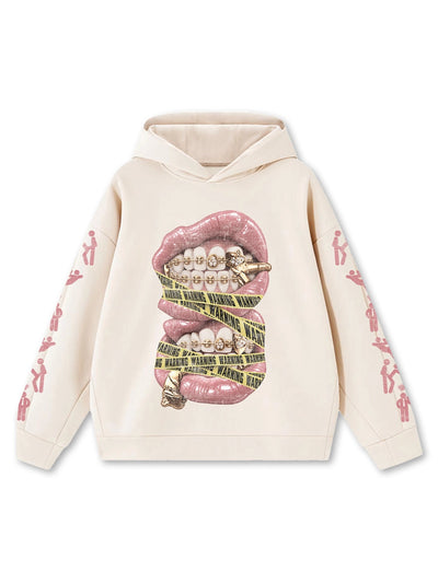 Sudadera con capucha Warning Tape Grillz-815