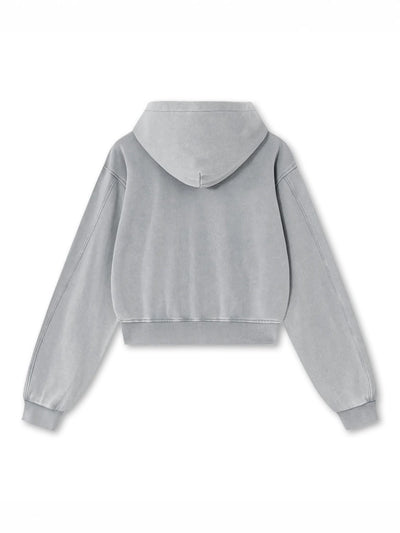 Bling Chicano Guadalupe Crop Zip-829