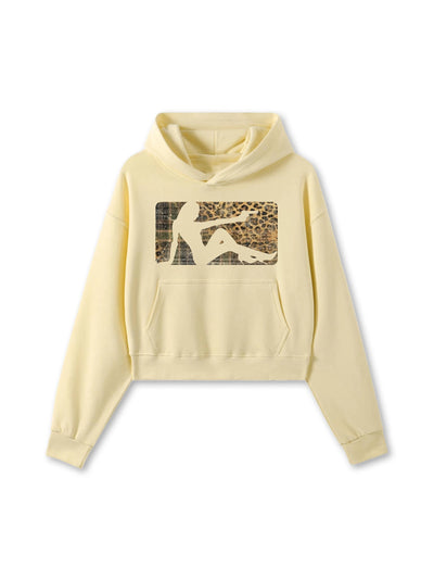 Sudadera corta estilo Pin-Up Cheeky-834