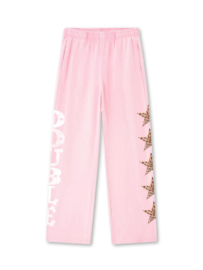 Rebel Leopard Star Sweat Set-838