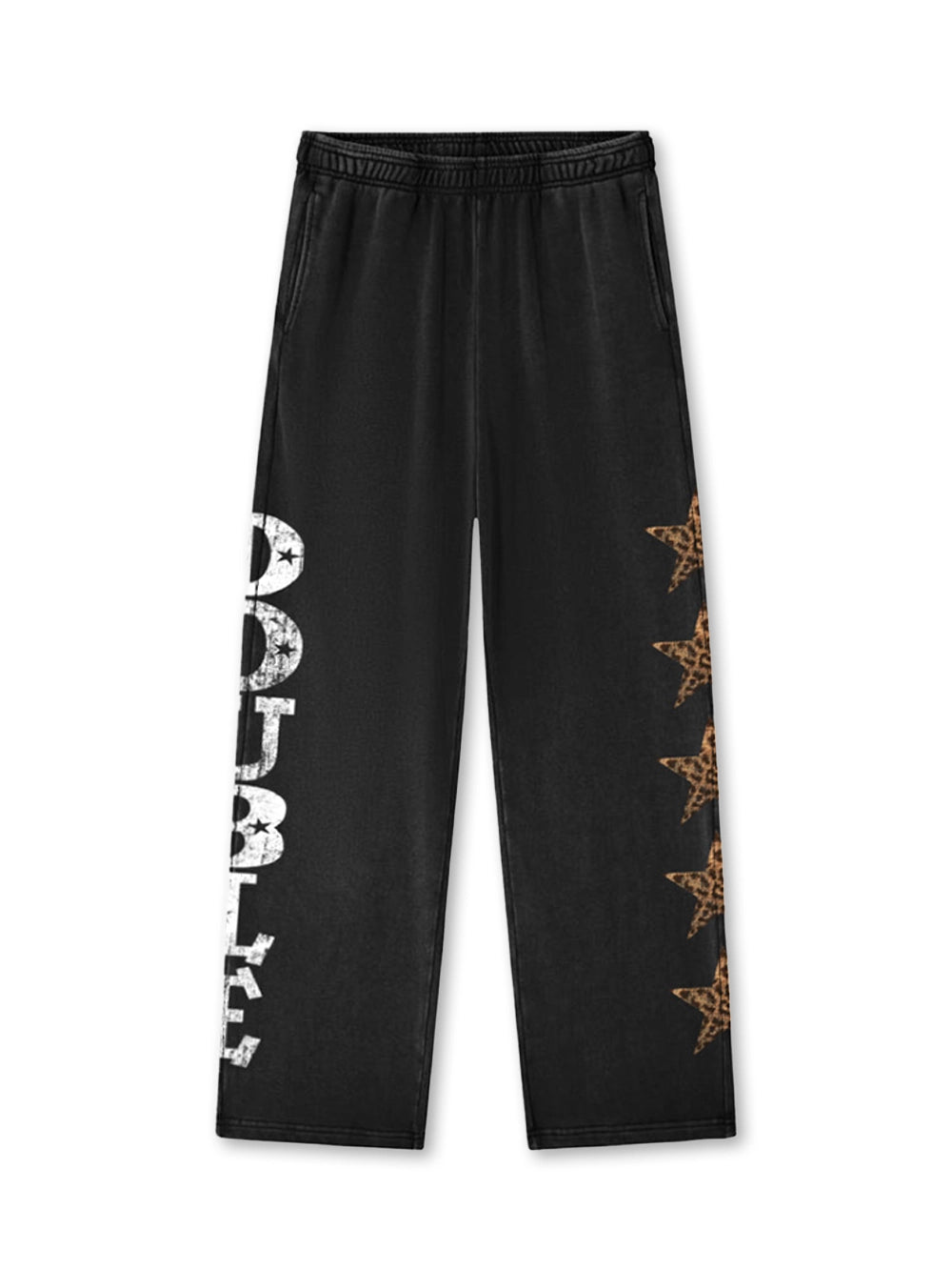 Rebel Leopard Star Sweat Set-838
