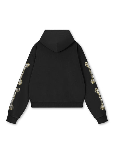 Two-Headed Bulldog Hoodie-842