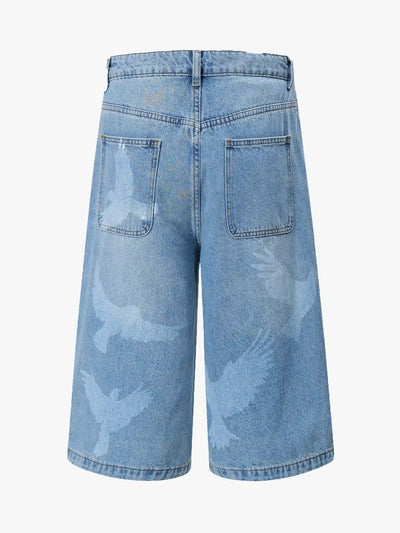 Bird Flight Denim Shorts - S966