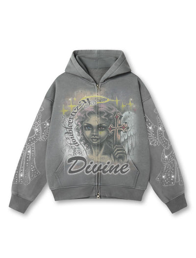 Angelic Glow Hoodie-338