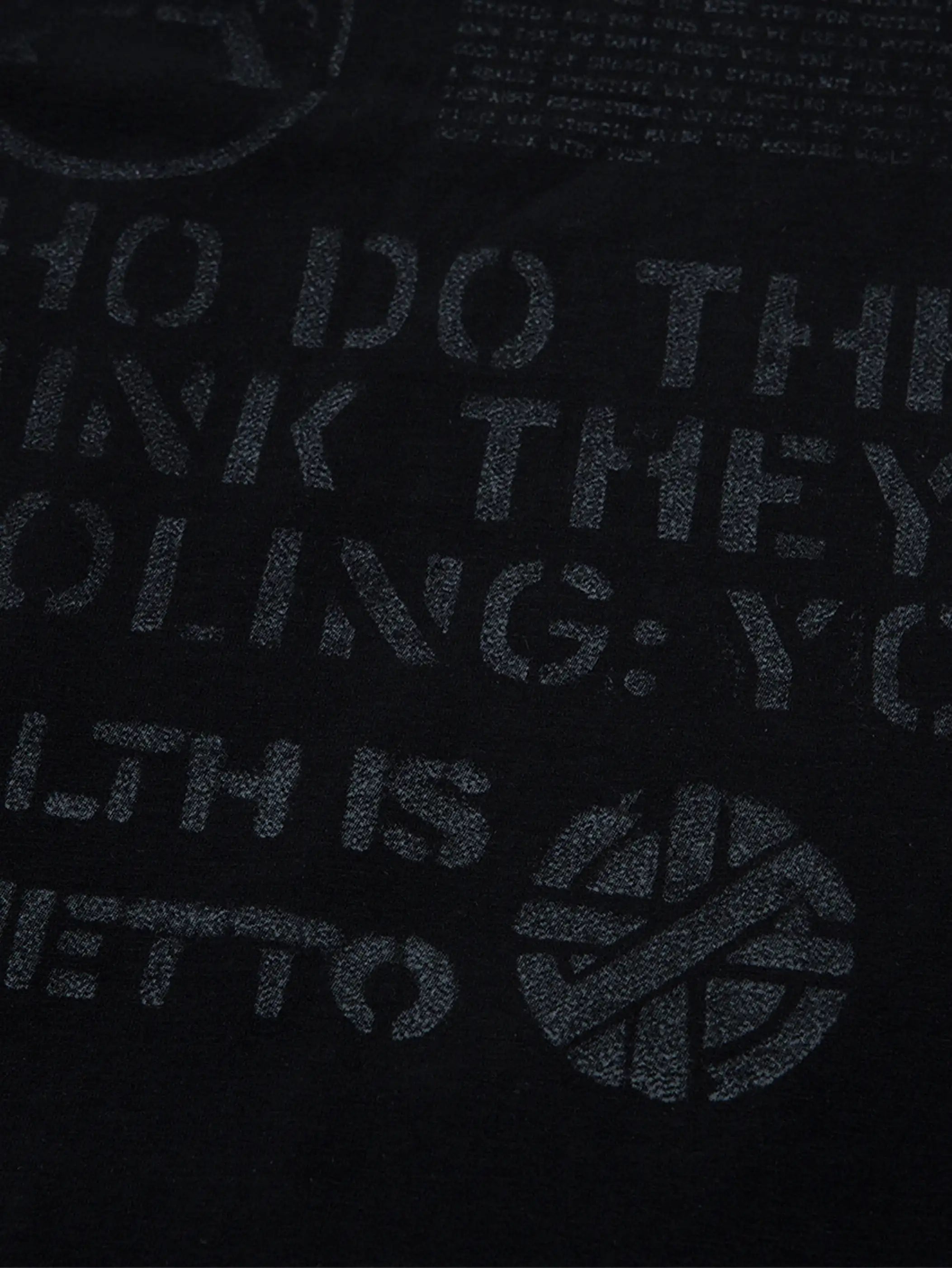 Minimalist Black Polo Streetwear Tee-S1028