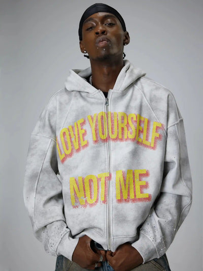 Sudadera con Capucha "Self Love Hustle"-341