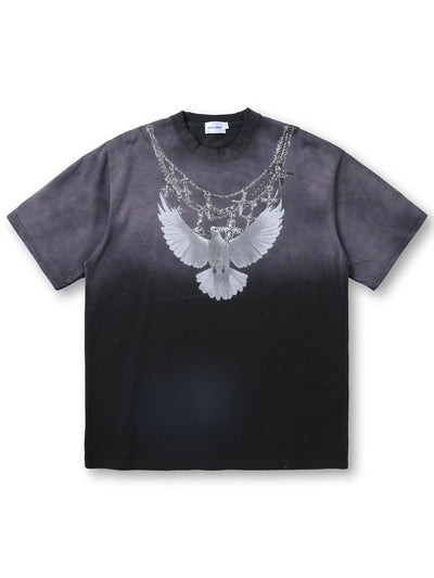 Flying Dove Cross T-shirt-161