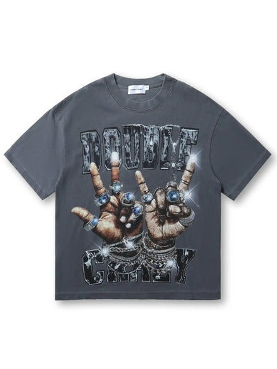 Handprint Street T-shirt-232