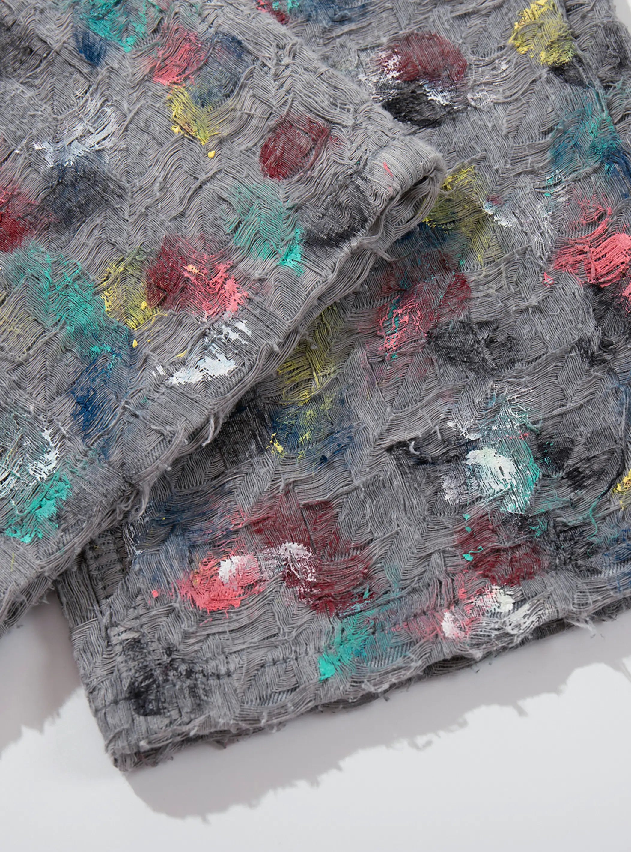 Abstract Paint Underground Jeans-S1184