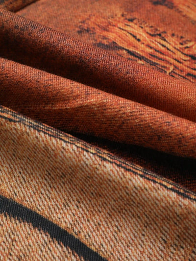 Personalized Graffiti Denim Pants-S1059