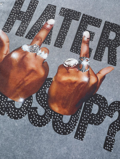 Rhinestone Rebel Finger Vest-205