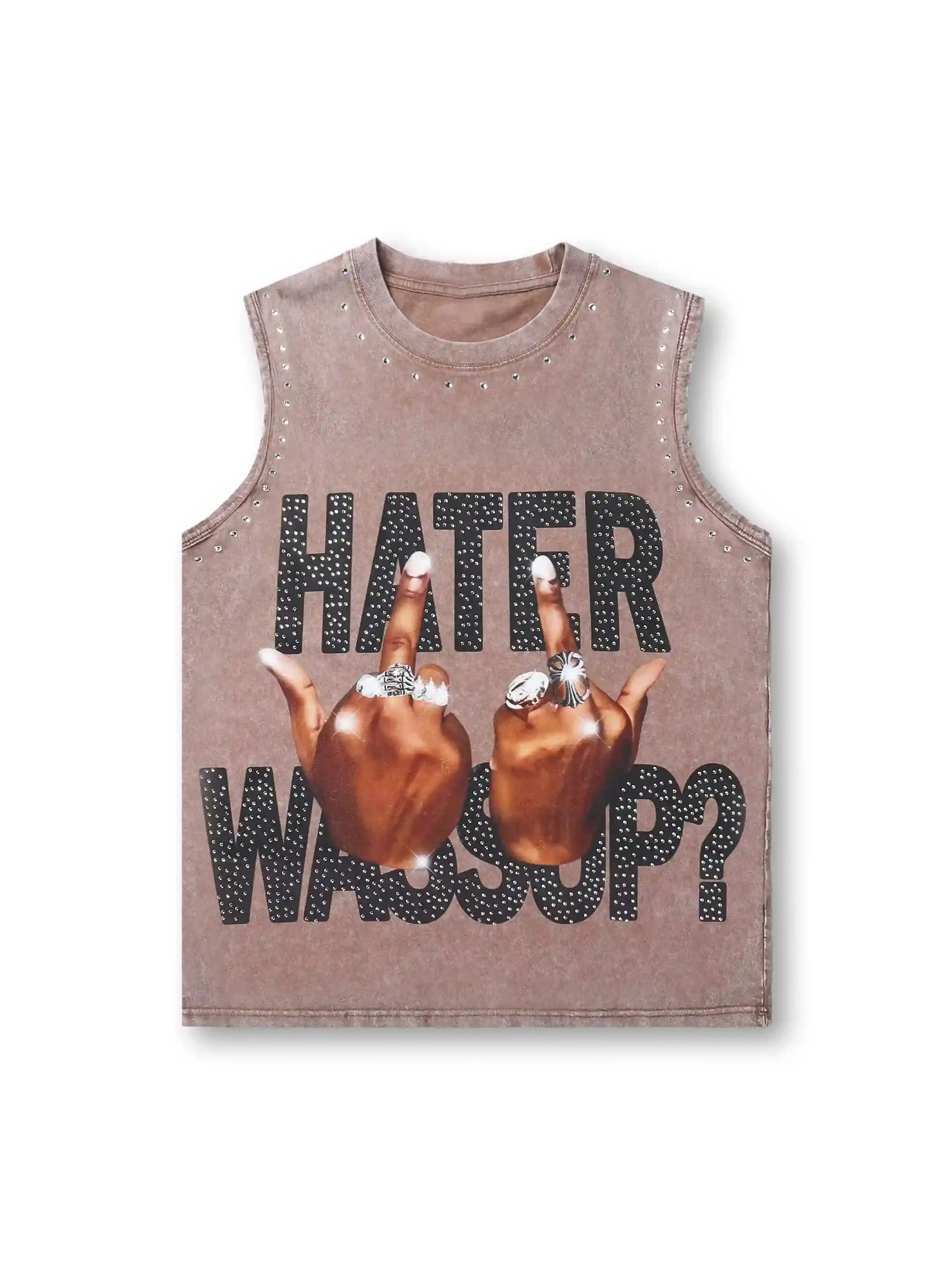 Rhinestone Rebel Finger Vest-205