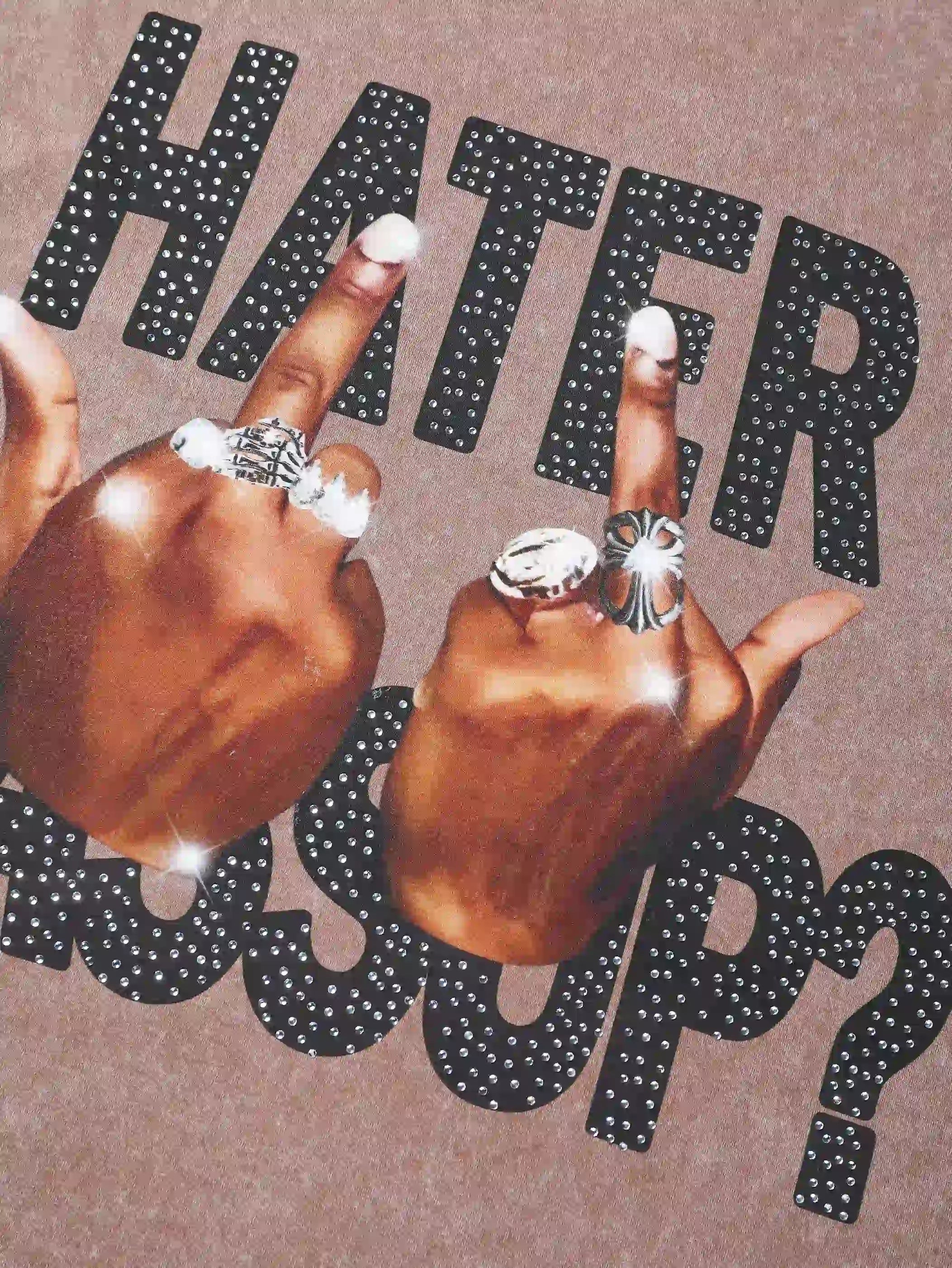 Rhinestone Rebel Finger Vest-205