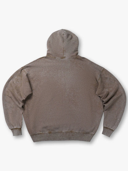 Religious Icon Vintage Zip Hoodie - 104