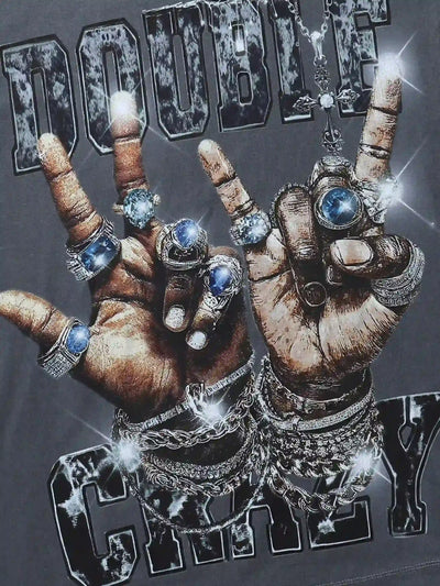 Handprint Street T-shirt-232