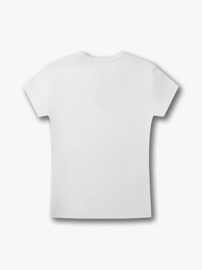 Y2K Rhinestone Star Girl Baby Tee-526