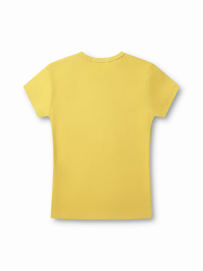 Y2K Rhinestone Star Girl Baby Tee-526