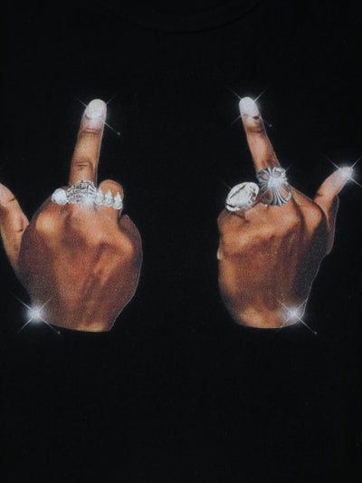 Radiant Cross Stud Baby Tee-268